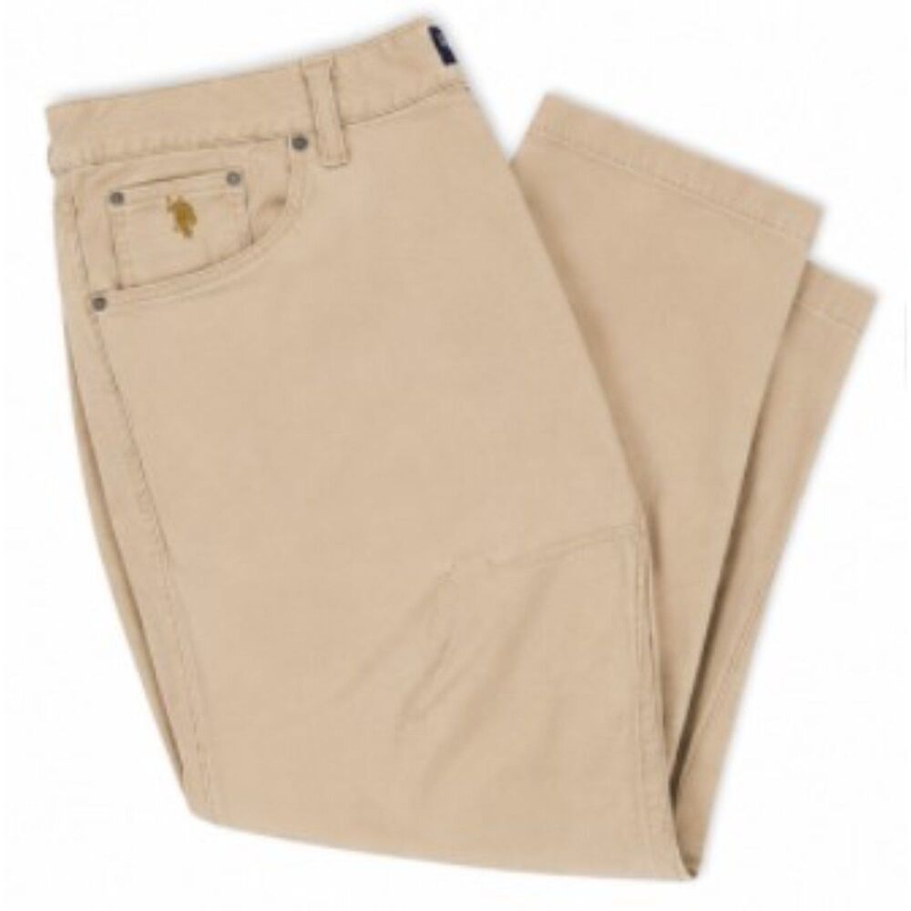 Mens US Polo Association khaki jeans, 42 x 30